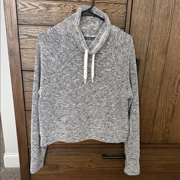 OFFLINE by Aerie Snowday Mock Neck Boxy Sweatshirt - Picture 1 of 6